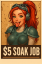 $5 Soak Job Logo