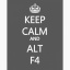 Press ALT+F4 for easy win Logo Press ALT+F4 for easy win Logo
