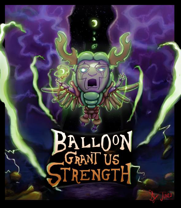 Grant Us Strength Balloon