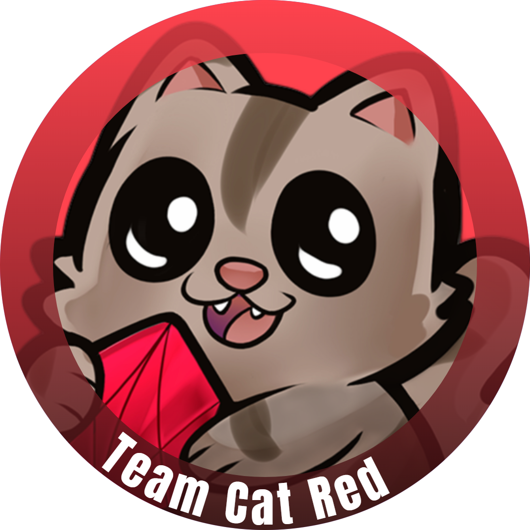 Team Cat Red Logo