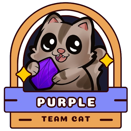 Team Cat Purple