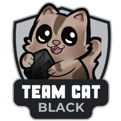 Team Cat Black Logo