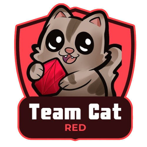 Team Cat Red Logo