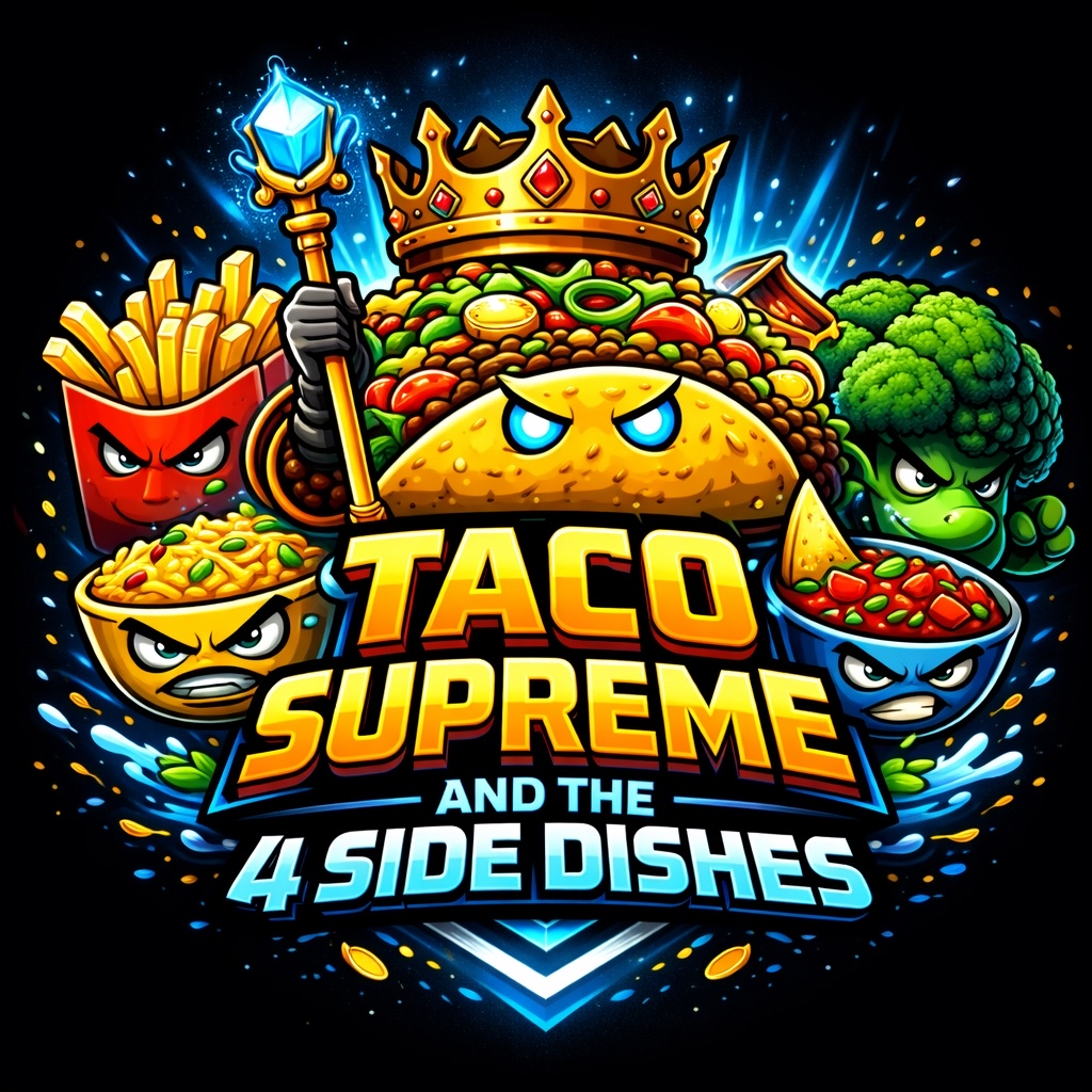 Taco Supreme & the 4 Side dishes Logo