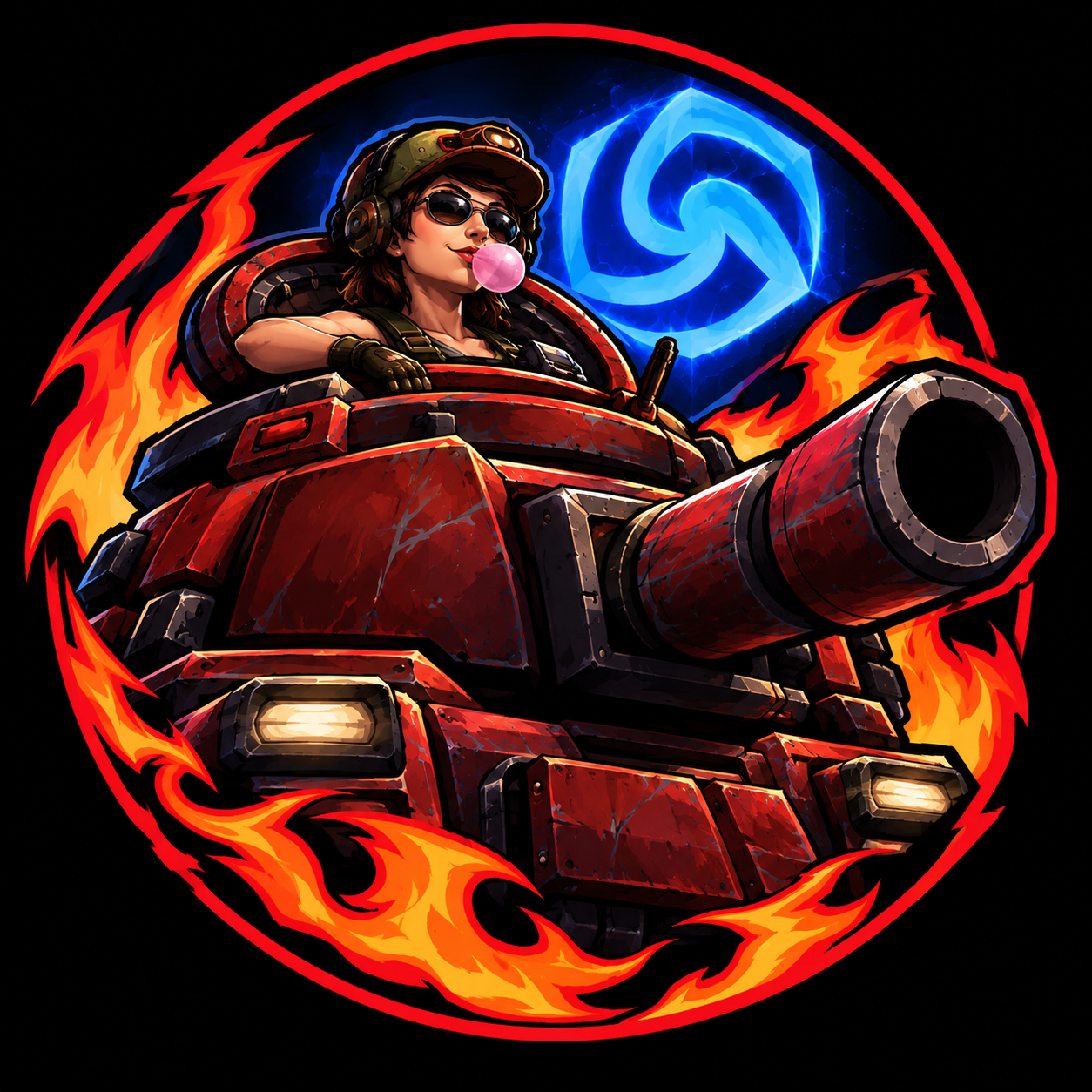 FlamingAntisocialPeople2 Logo