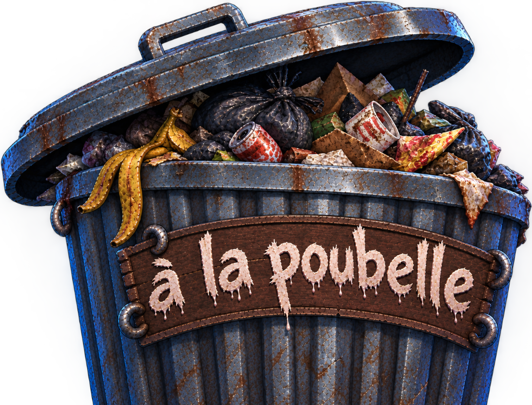 à la poubelle Logo
