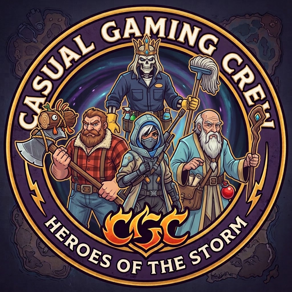 Casual Gaming Crew Logo