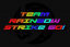 Team Rainbow Strike Go! Logo Team Rainbow Strike Go! Logo